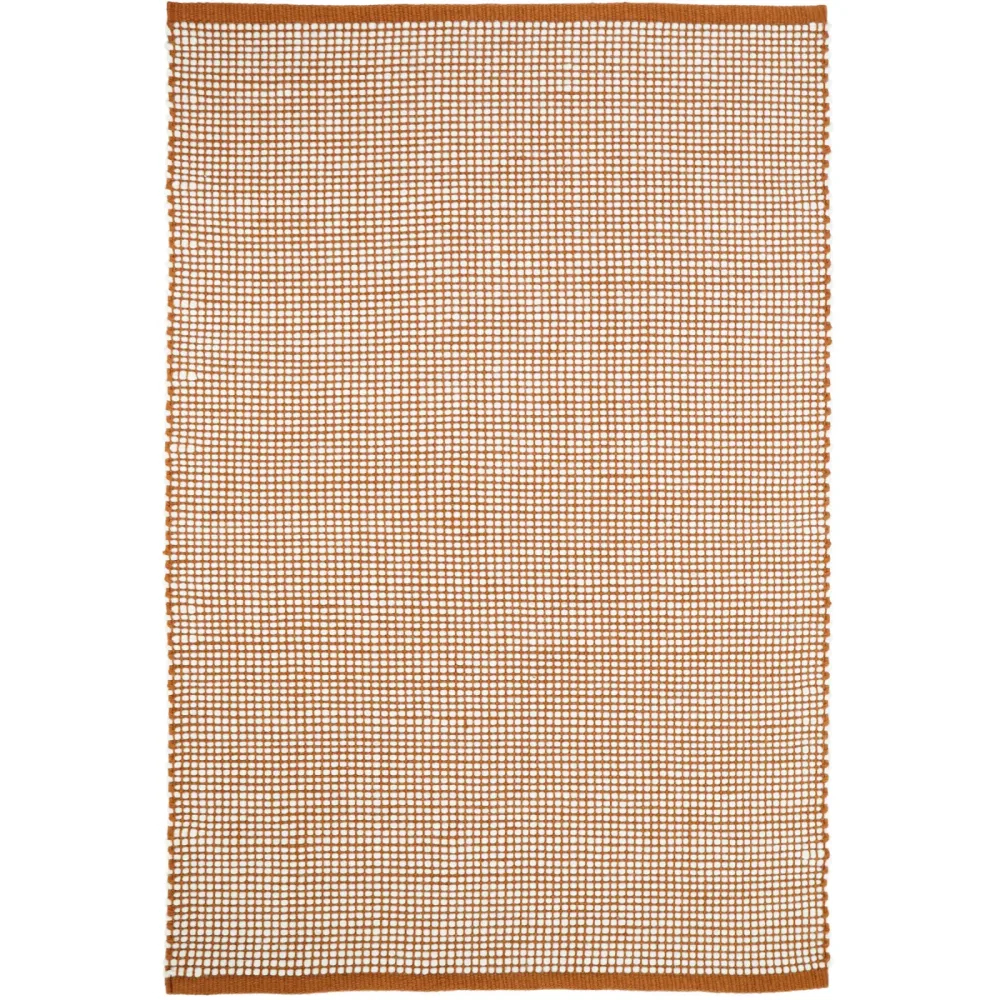 Teppich Christiano Wolle 70 cm 130 cm - Farbe: Toffee - Teppich