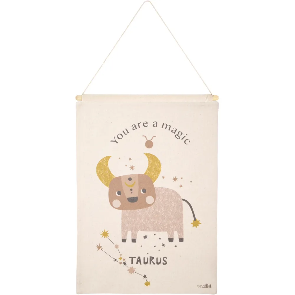 Wanddekoration Constellation Baumwolle 40 cm - Farbe: Natural - Wanddekoration