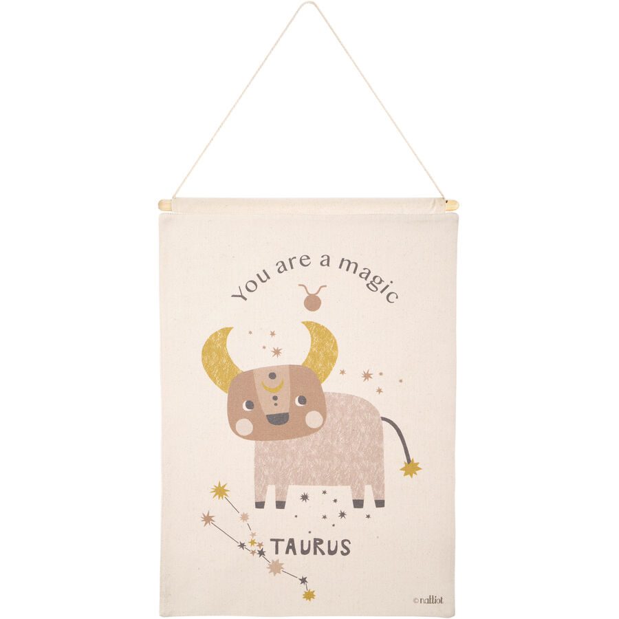 Wanddekoration Constellation Baumwolle 40 cm - Farbe: Natural - Wanddekoration