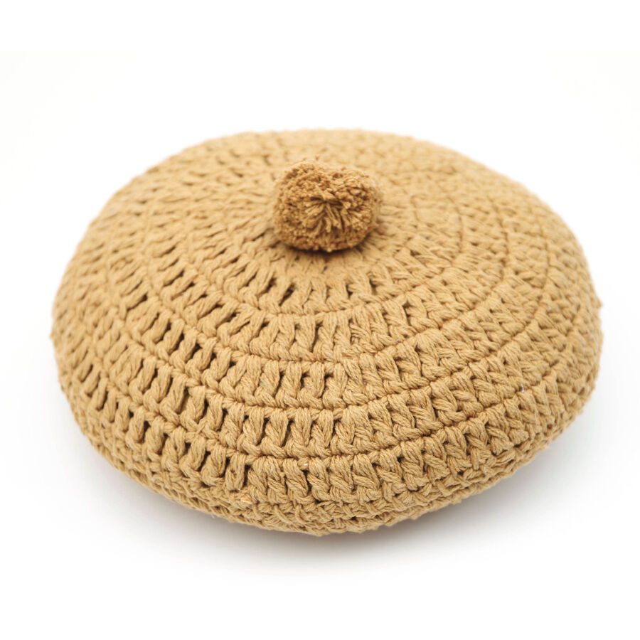 Zierkissen Floriana Gelb Baumwolle 30 cm 30 cm - Farbe: senf - Zierkissen