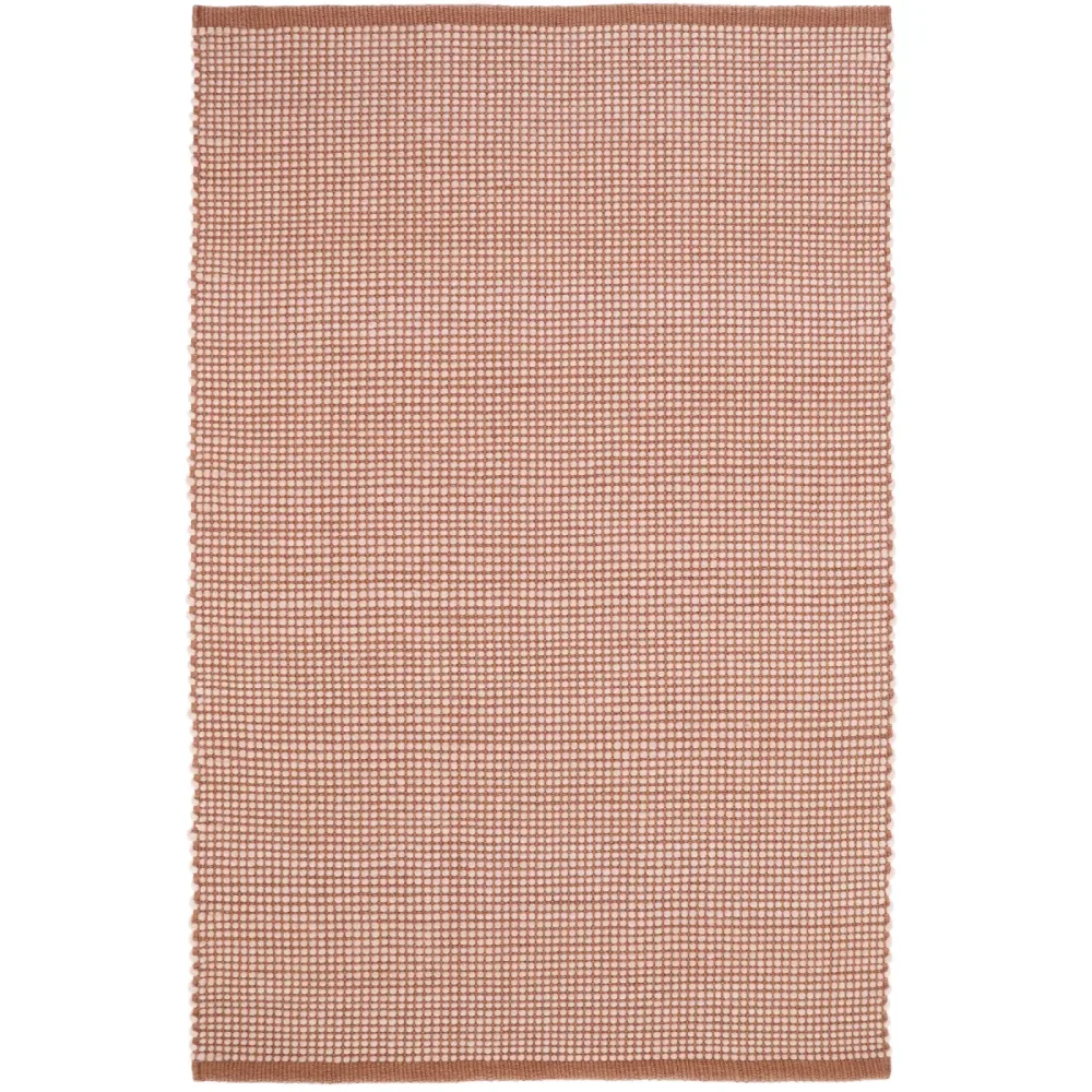 Teppich Clementine Beige Wolle 140 cm 200 cm - Farbe: nude - Teppich