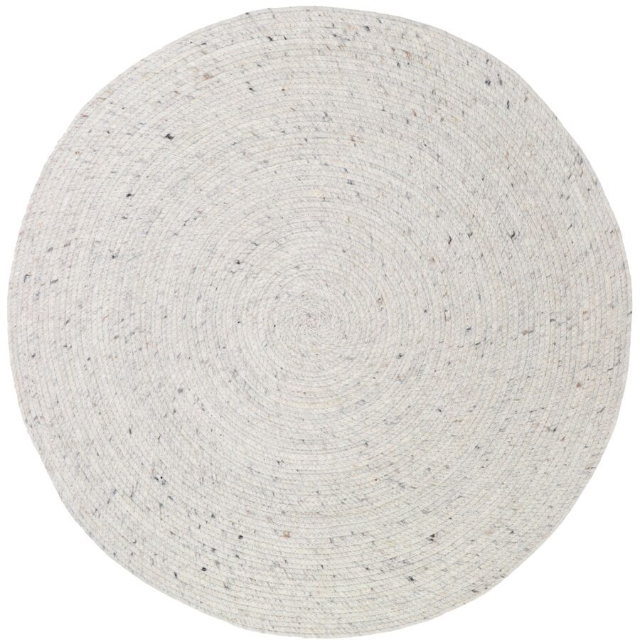 Teppich Juha Wolle 140 cm 140 cm - Farbe: Natural - Teppich