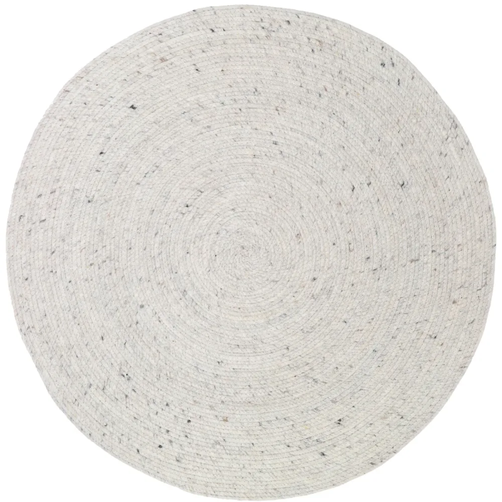 Teppich Juha Wolle 140 cm 140 cm - Farbe: Natural - Teppich