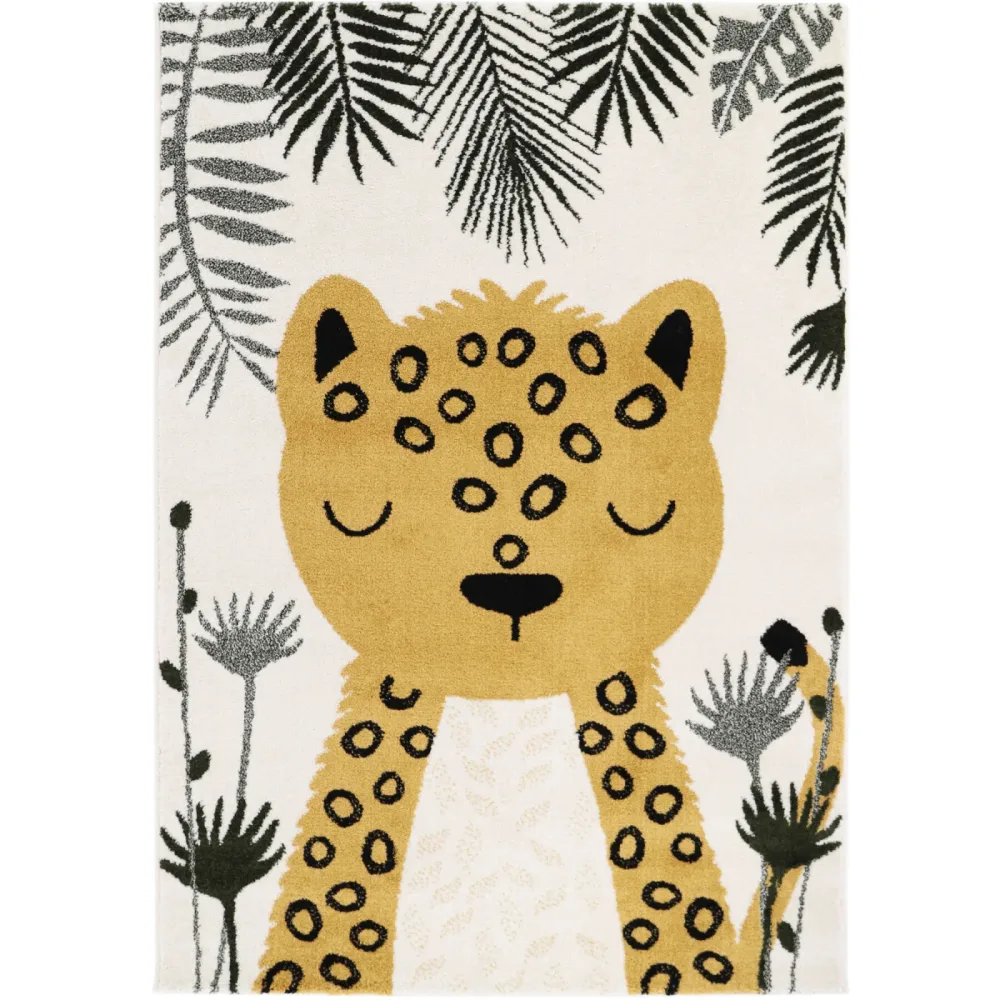 Kinderteppich Phylicia Gelb 120 cm 170 cm - Farbe: Honey - Material: Polypropylen - Kinderteppich