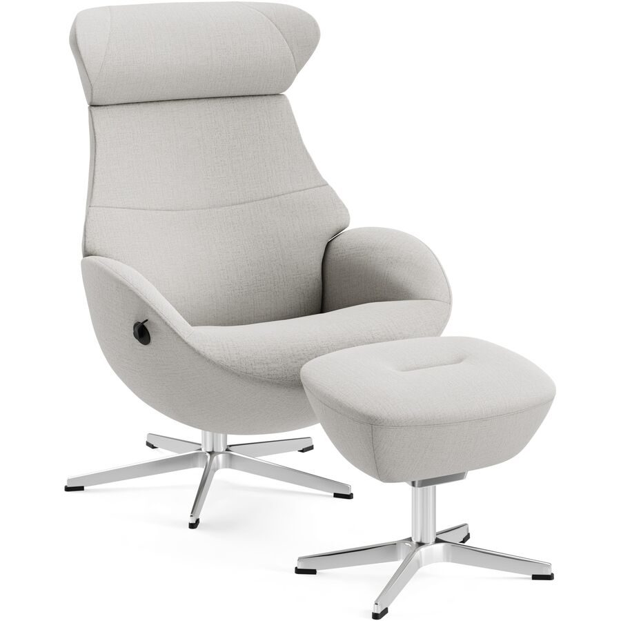 Conform Relaxsessel Daja Beige Stoff 180 cm 163 cm - Farbe: cream - Möbel Konfigurator: Traummöbel individuell zusammenstellen - Relaxsessel
