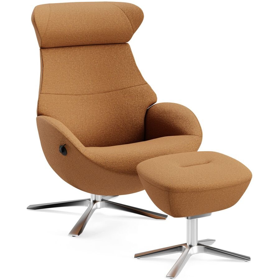 Conform Relaxsessel Daja Bronze Stoff 180 cm 163 cm - Möbel Konfigurator: Traummöbel individuell zusammenstellen - Relaxsessel