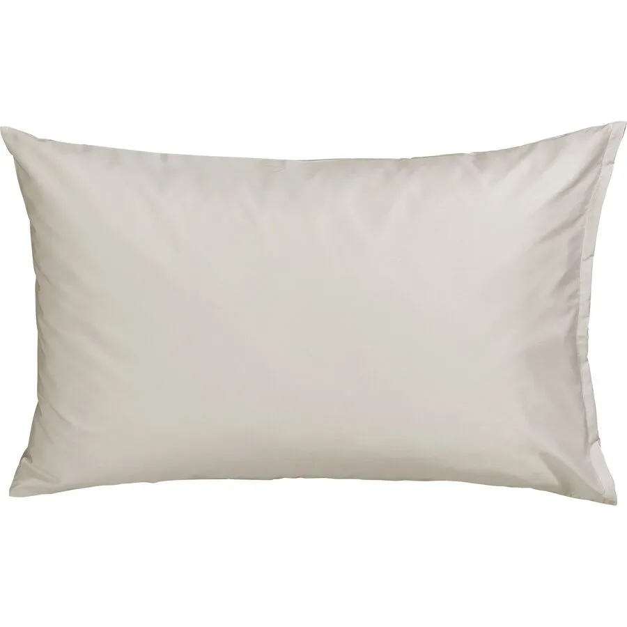 Kissenbezug Kos Beige Satin 65 cm 65 cm - Farbe: Leinen - Kissenbezug