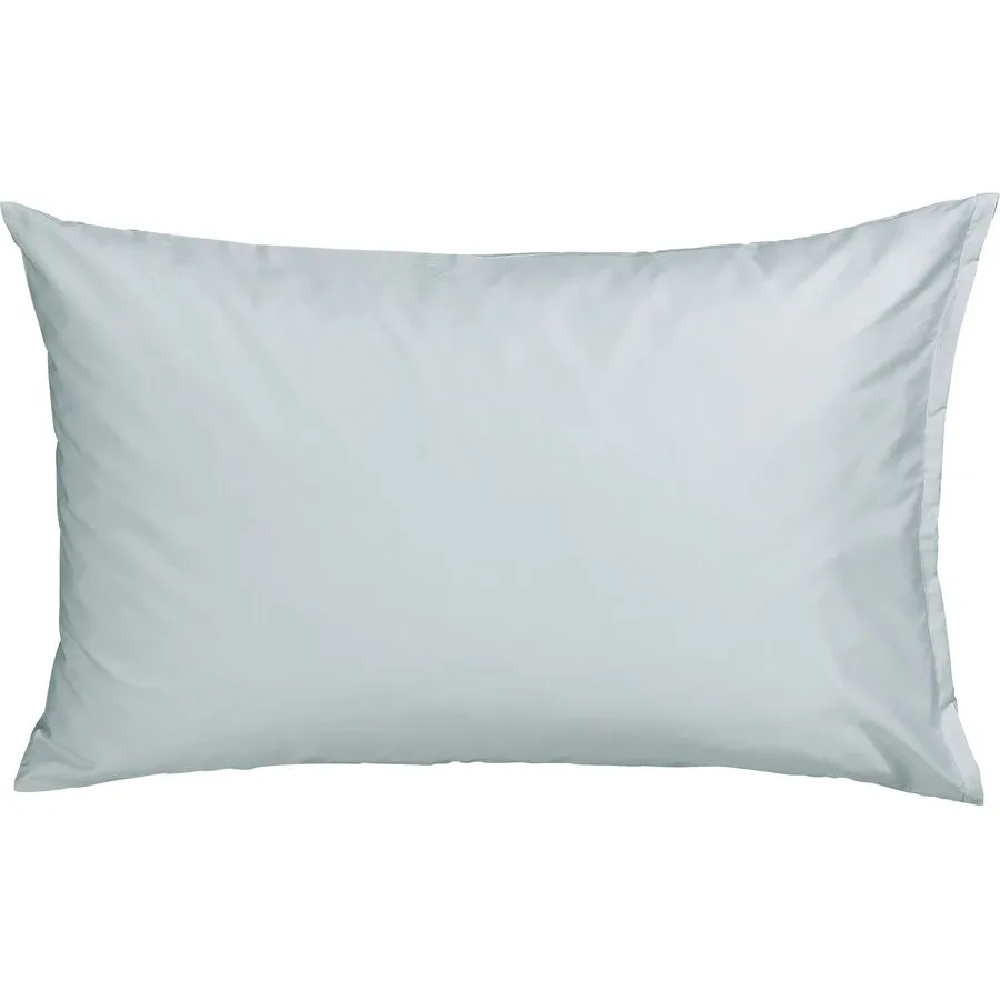 Kissenbezug Kos Blau Satin 65 cm 65 cm - Farbe: azur - Kissenbezug