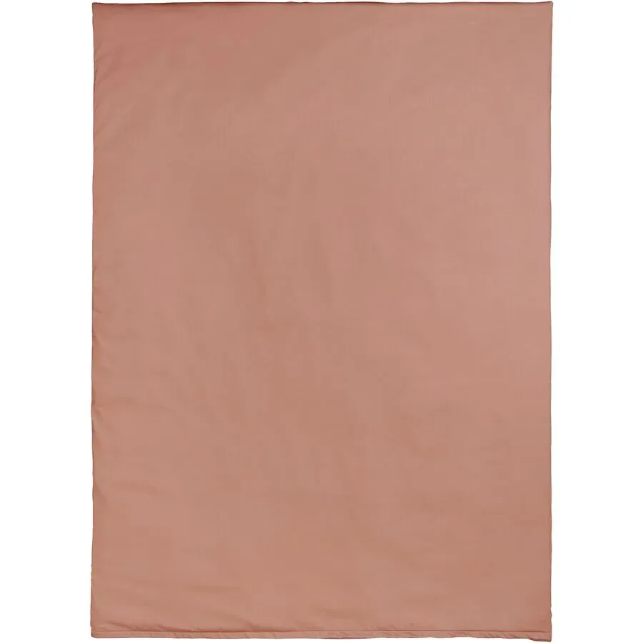 Duvetbezug Kos Orange Satin 210 cm 200 cm - Duvetbezug