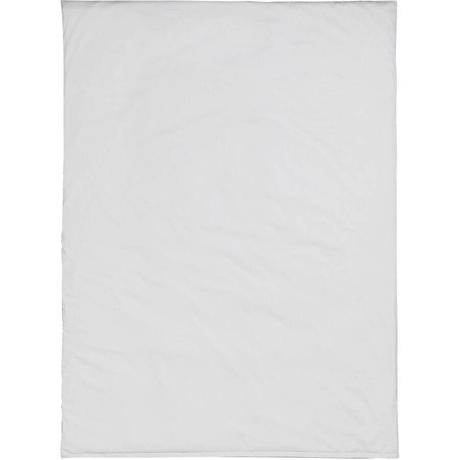Duvetbezug Kos Weiss Satin 240 cm 240 cm - Duvetbezug