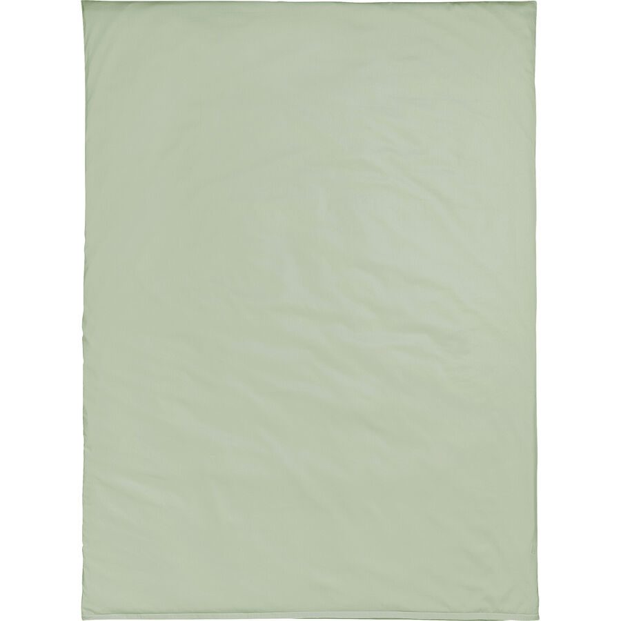Duvetbezug Kos Grün Satin 240 cm 240 cm - Farbe: moosgrün - Duvetbezug