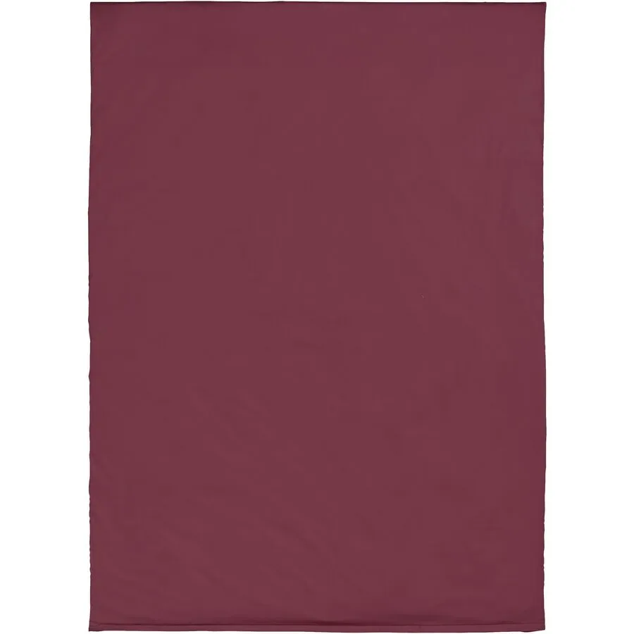 Duvetbezug Kos Rot Satin 240 cm 240 cm - Farbe: Burgundy - Duvetbezug