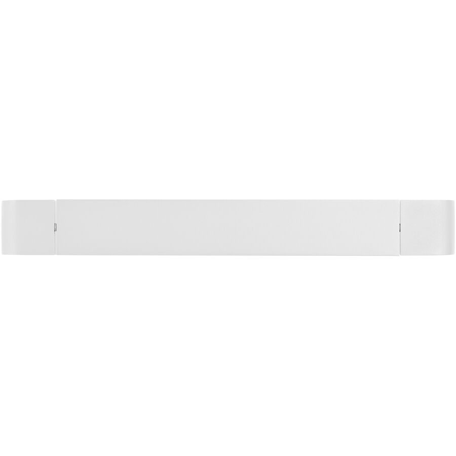 Wandlampe Box Weiss Eisen 40 cm - LED - Lichtfarbe: Extra warmweiss - Wandlampe- LED Energiesparlampe