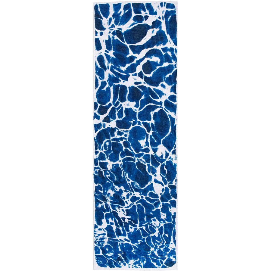 Teppich Swim Blau Polyester 80 cm 250 cm - Teppich