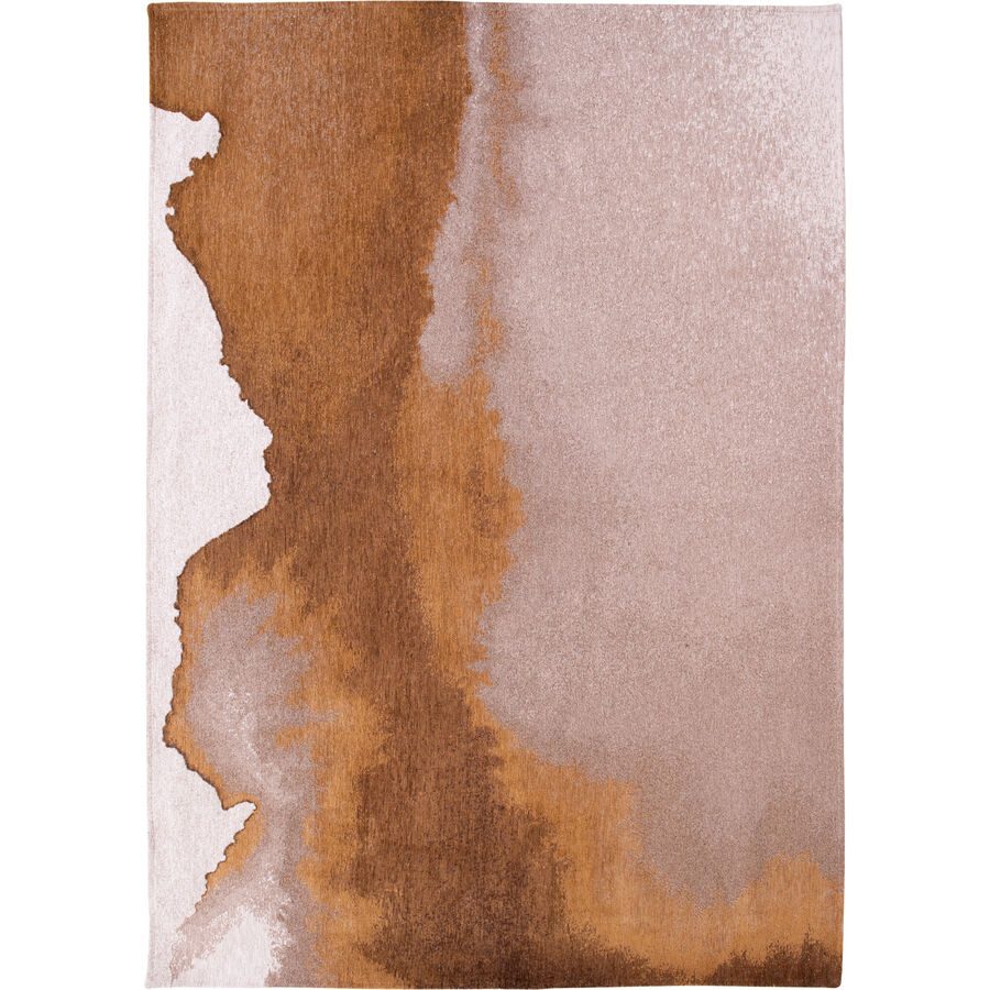 Teppich Lagoon Beige/Weiss/Braun Polyester 280 cm 390 cm - Farbe: Beige, Braun, Weiss - Teppich