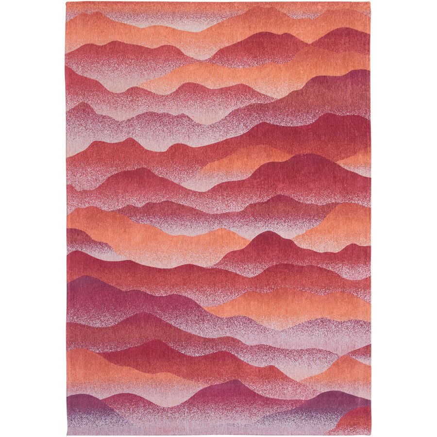 Teppich Himalaya Rosa/Rot/Orange Polyester 200 cm 280 cm - Farbe: multicolor - Teppich