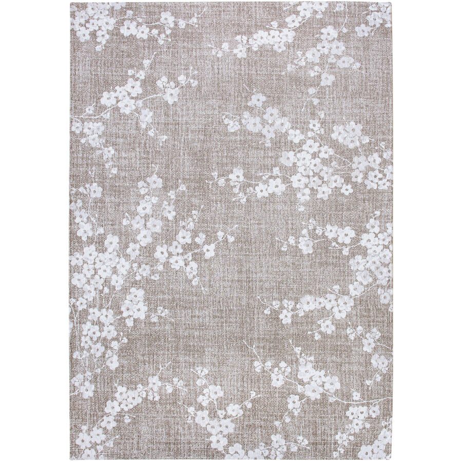 Teppich Sakura Braun/Beige/Weiss Polyester 240 cm 340 cm - Farbe: multicolor - Teppich