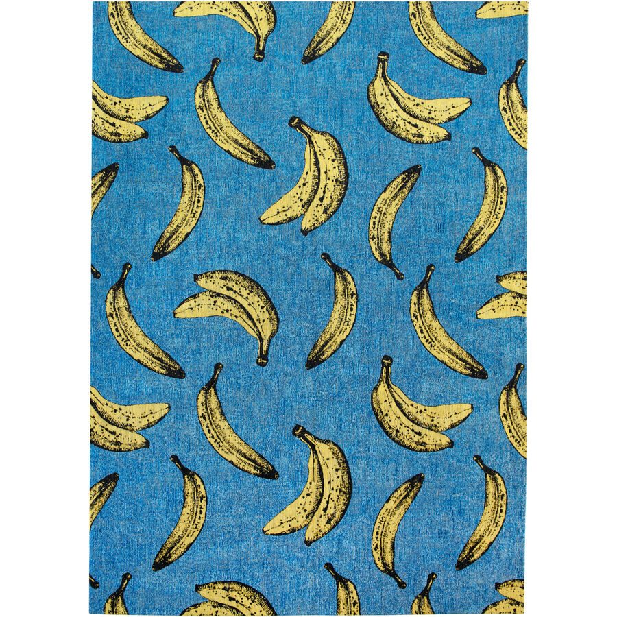 Teppich California Blue Blau Polyester 140 cm 200 cm - Teppich
