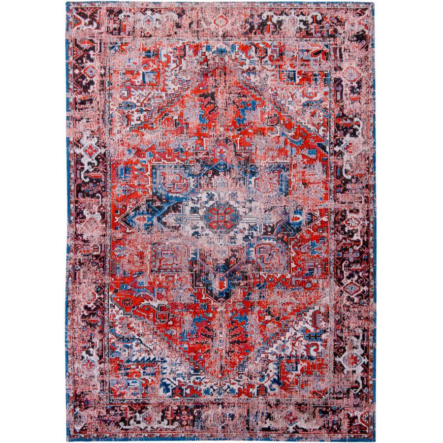 Teppich Heriz Rugs Rot Polyester 280 cm 390 cm - Teppich