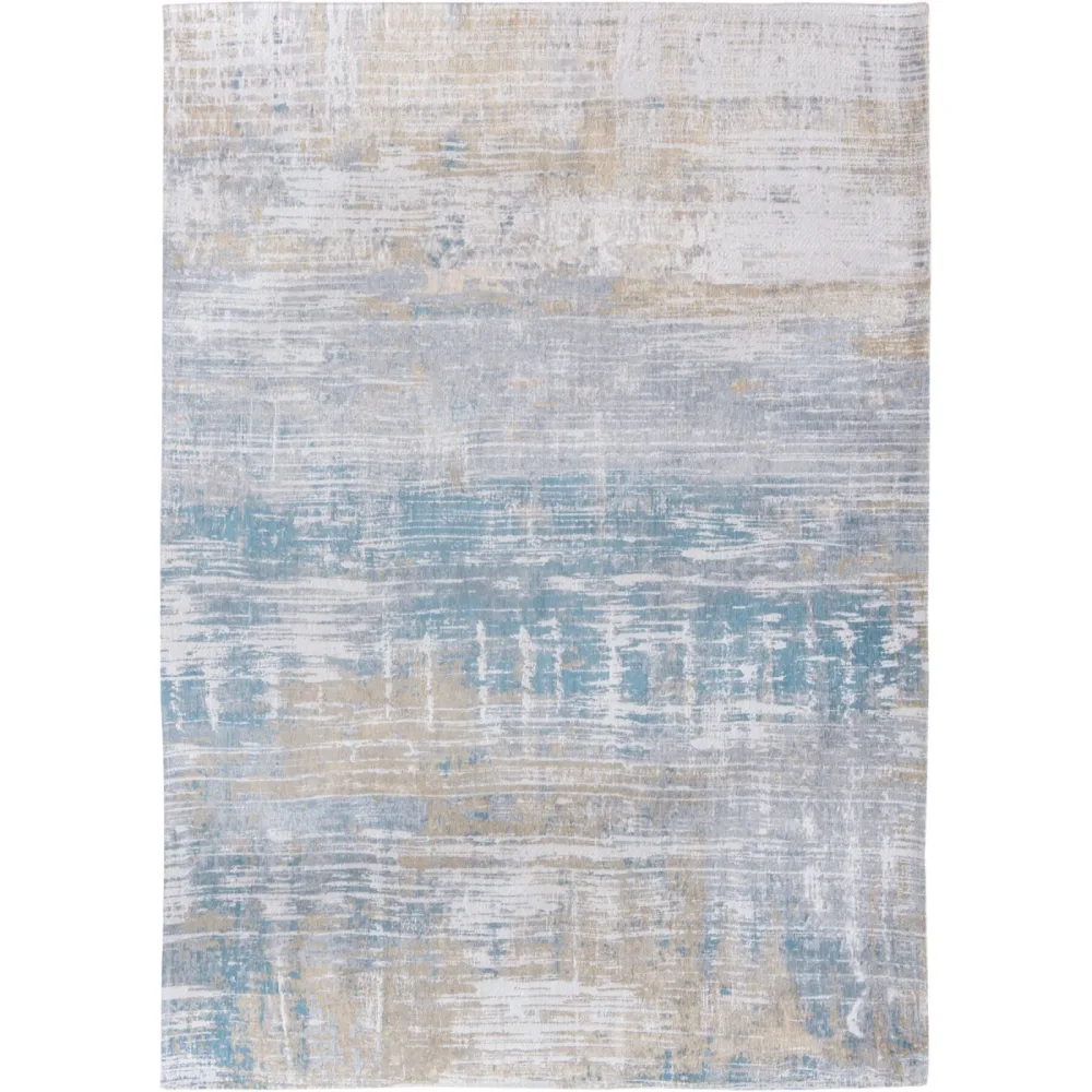 Teppich Streaks Blau Polyester 200 cm 280 cm - Teppich