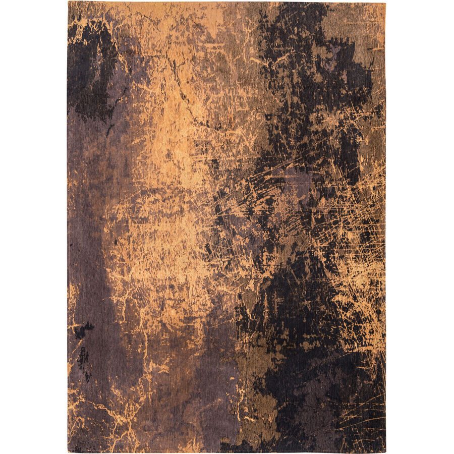 Teppich Cracks Orange Polyester 140 cm 200 cm - Teppich