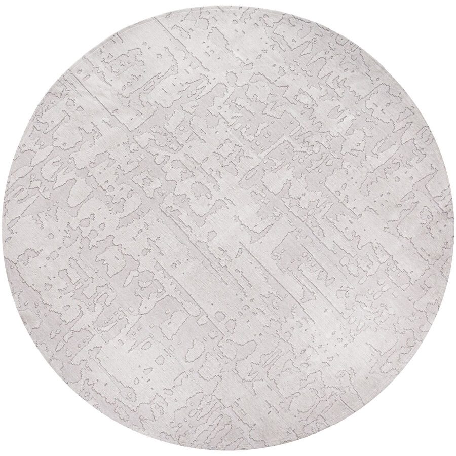 Teppich Baobab Grau Polyester 140 cm 140 cm - Teppich