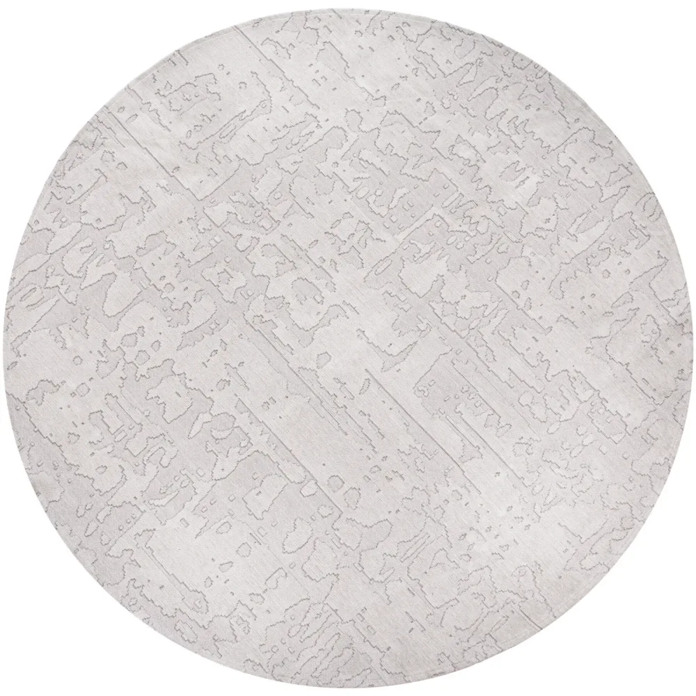 Teppich Baobab Grau Polyester 140 cm 140 cm - Teppich