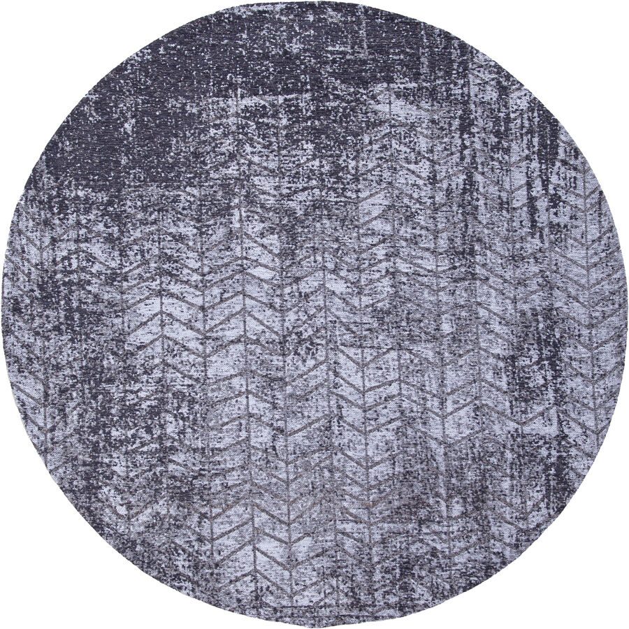 Teppich Jacob's Ladder Grau Polyester 240 cm 240 cm - Teppich