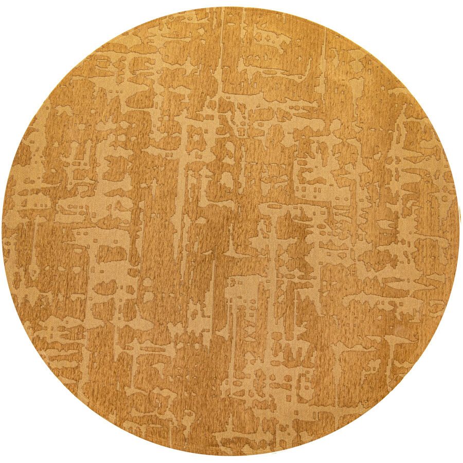 Teppich Baobab Gold Polyester 140 cm 140 cm - Teppich