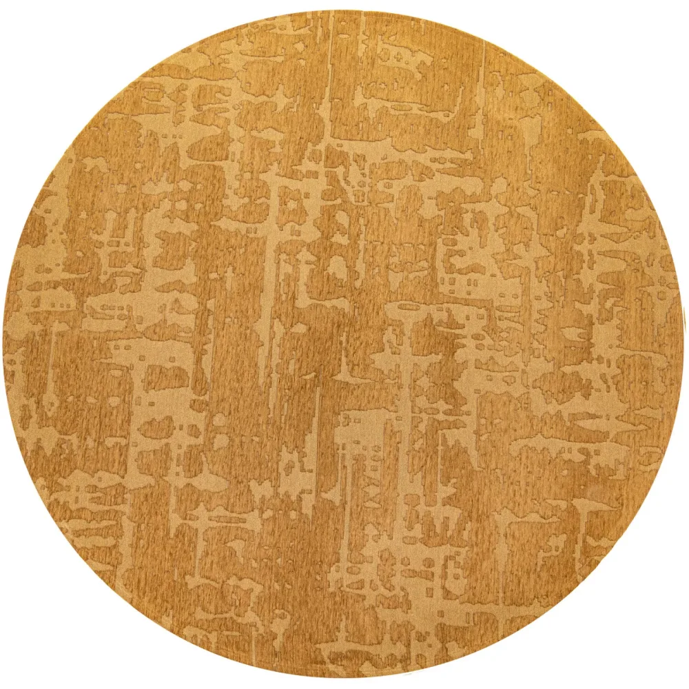 Teppich Baobab Gold Polyester 140 cm 140 cm - Teppich