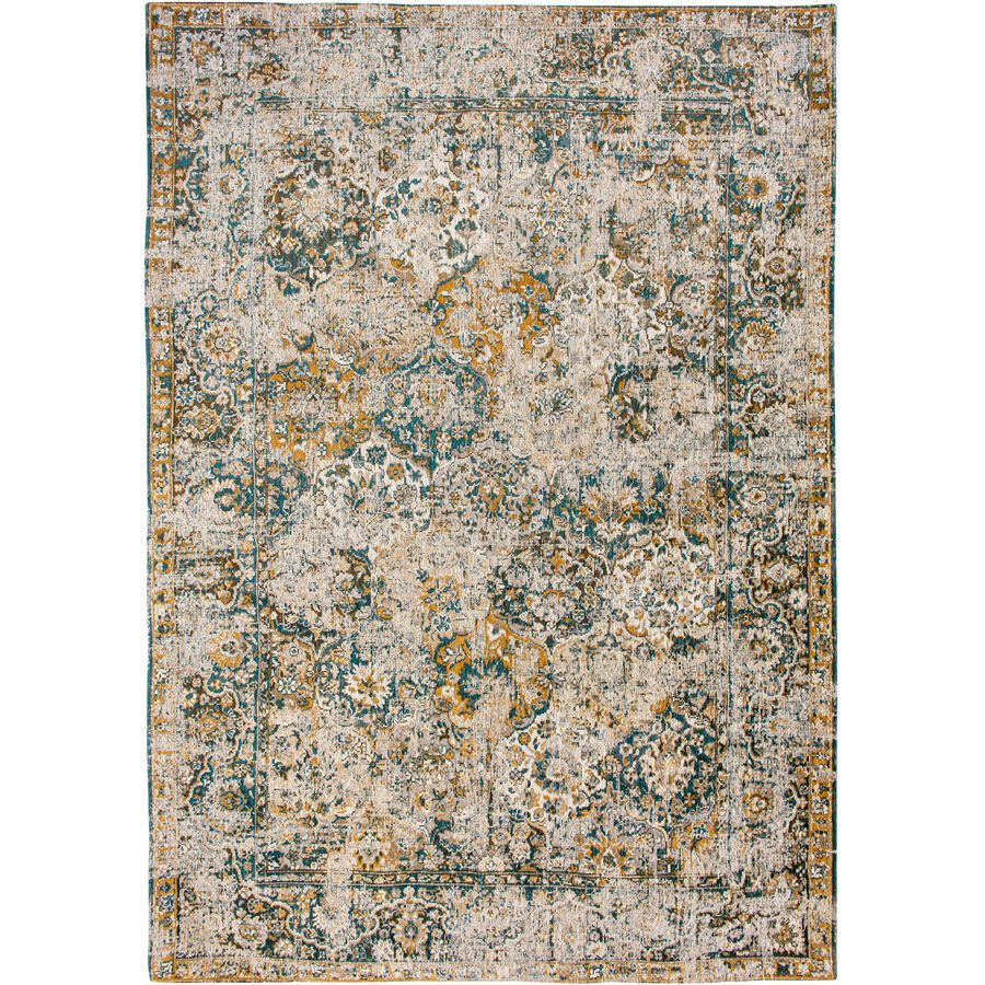Teppich Bakhtiari Rugs Beige/Braun/Gelb/Grün/Gold Polyester 240 cm 340 cm - Farbe: multicolor - Teppich