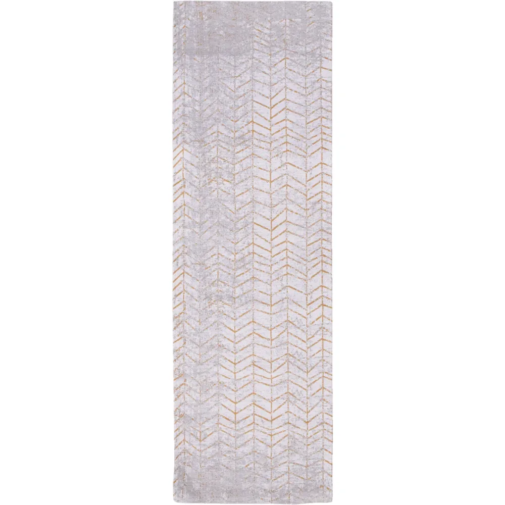 Teppich Jacob's Ladder Gelb Polyester 80 cm 250 cm - Teppich