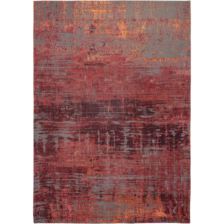 Teppich Streaks Rot Polyester 170 cm 240 cm - Teppich