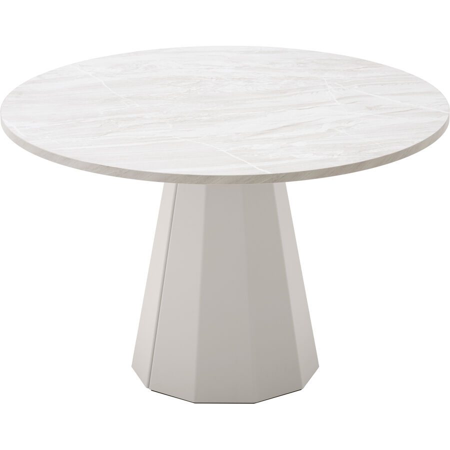 CONNUBIA Tisch Dix Grün Holzwerkstoff/Holz 120 cm - Farbe: lime - Material: Melamin, Hanf - Tisch