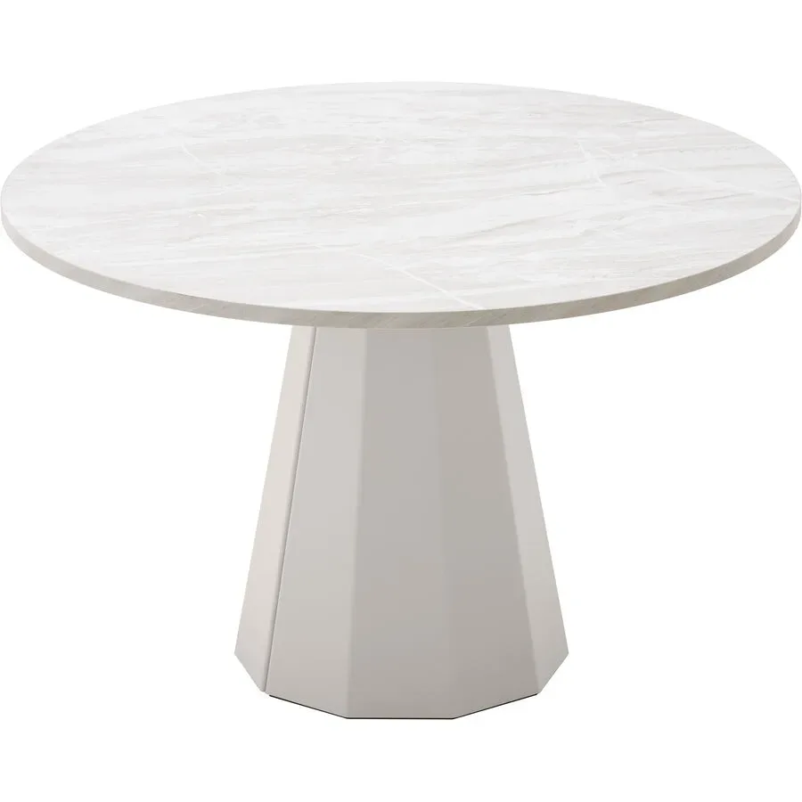 CONNUBIA Tisch Dix Grün Holzwerkstoff/Holz 120 cm - Farbe: lime - Material: Melamin, Hanf - Tisch