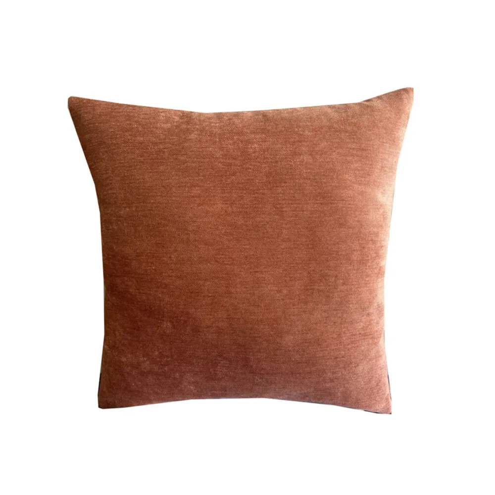 Zierkissenbezug Lea Rosa Polyester 45 cm 45 cm - Farbe: rose - Zierkissenbezug