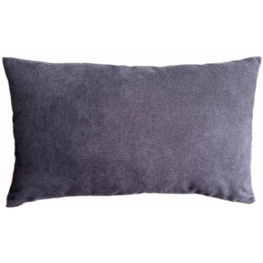 Zierkissenbezug Mara Grau Polyester 45 cm 45 cm - Farbe: anthrazit - Zierkissenbezug