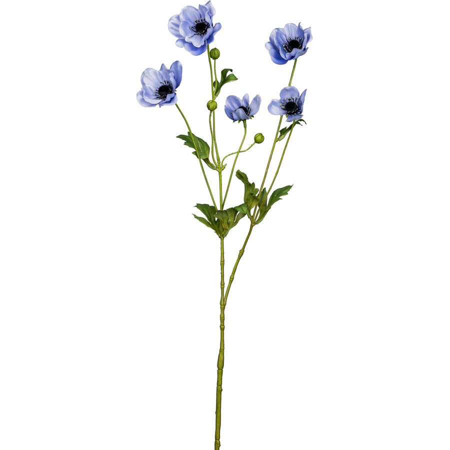 Kunstblume Modern Bohemian Blau Kunststoff 81 cm - Kunstblume