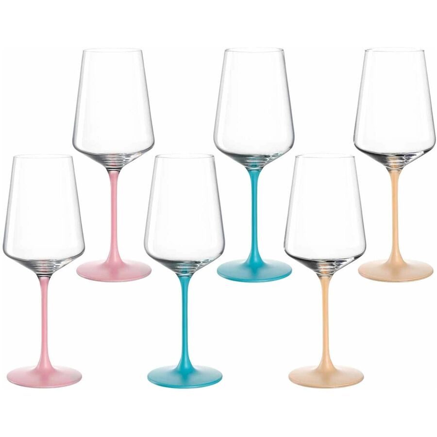 Weissweinglas Leonardo Mehrfarbig Glas 23 cm 8 cm - Weissweinglas