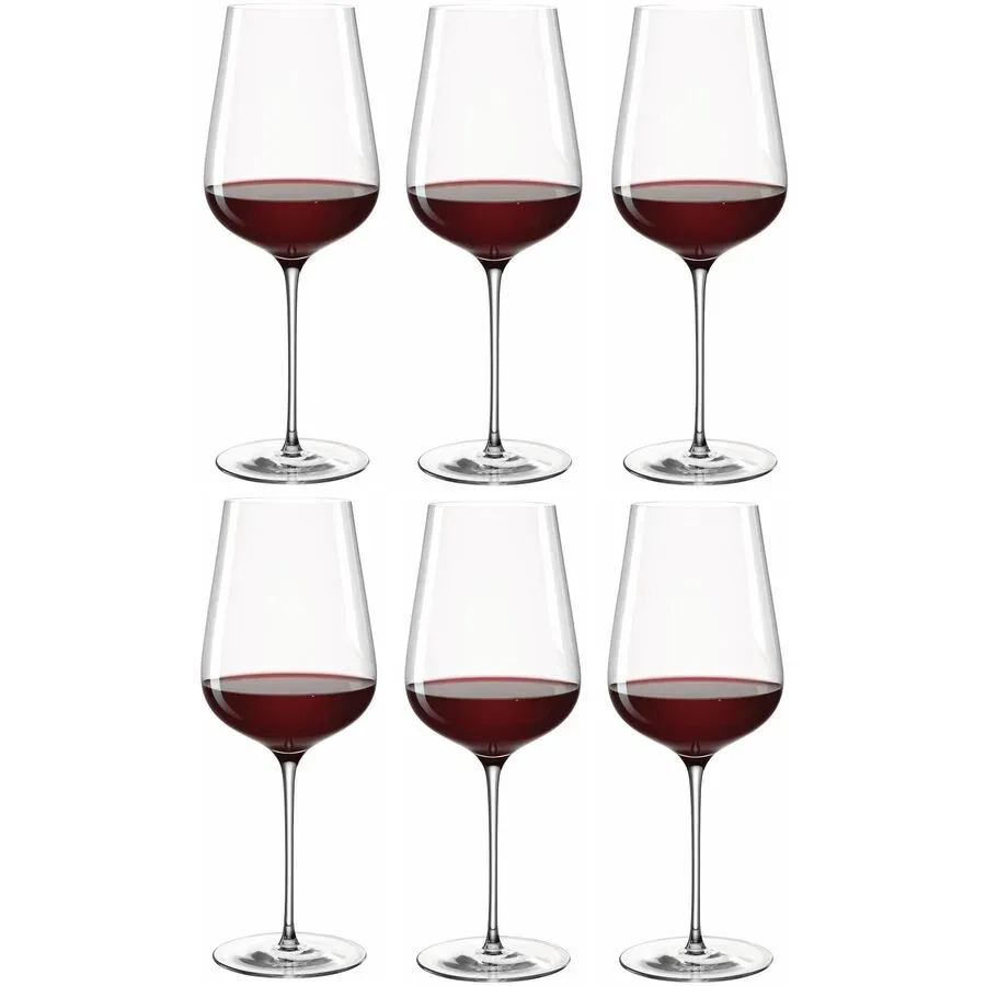 Leonardo - Rotweinglas Brunelli 740 ml, 6 Stück, Transparent, One Size