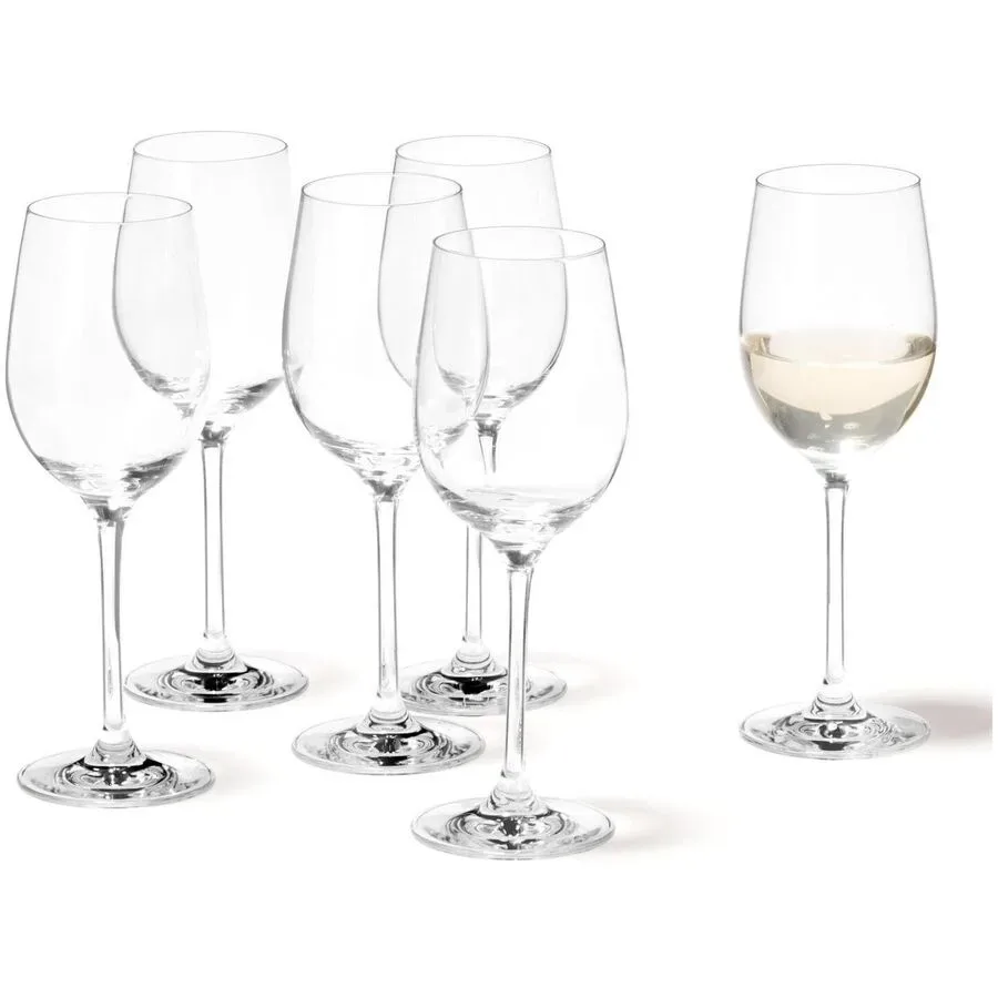 Weissweingläser-Set Leonardo Transparent Kristall 21 cm 5.7 cm - Material: Kristallglas - Weissweingläser-Set