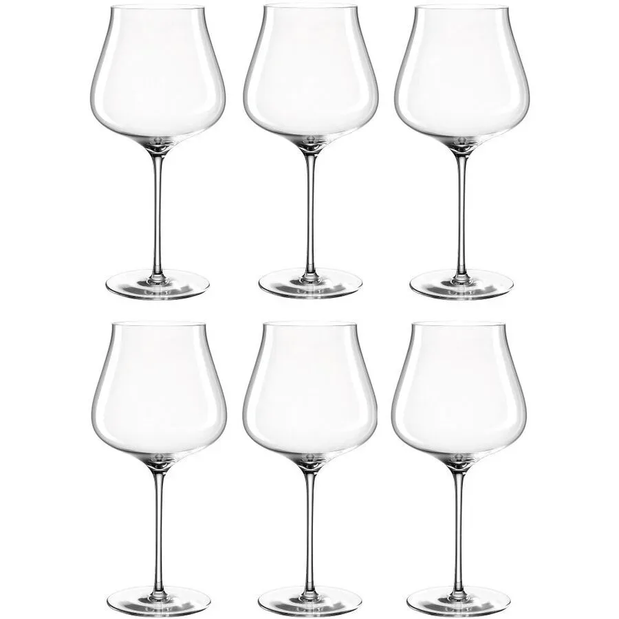 Rotweinglas-Set Leonardo Transparent Kristall 24 cm 11.5 cm - Material: Kristallglas - Rotweinglas-Set