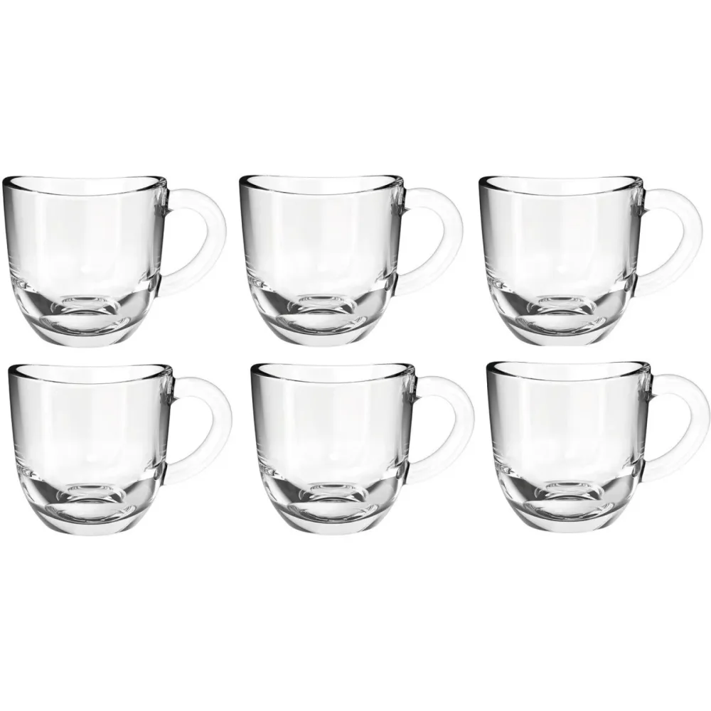 Espressotassen-Set Leonardo Transparent Glas 0.08 l - Espressotassen-Set