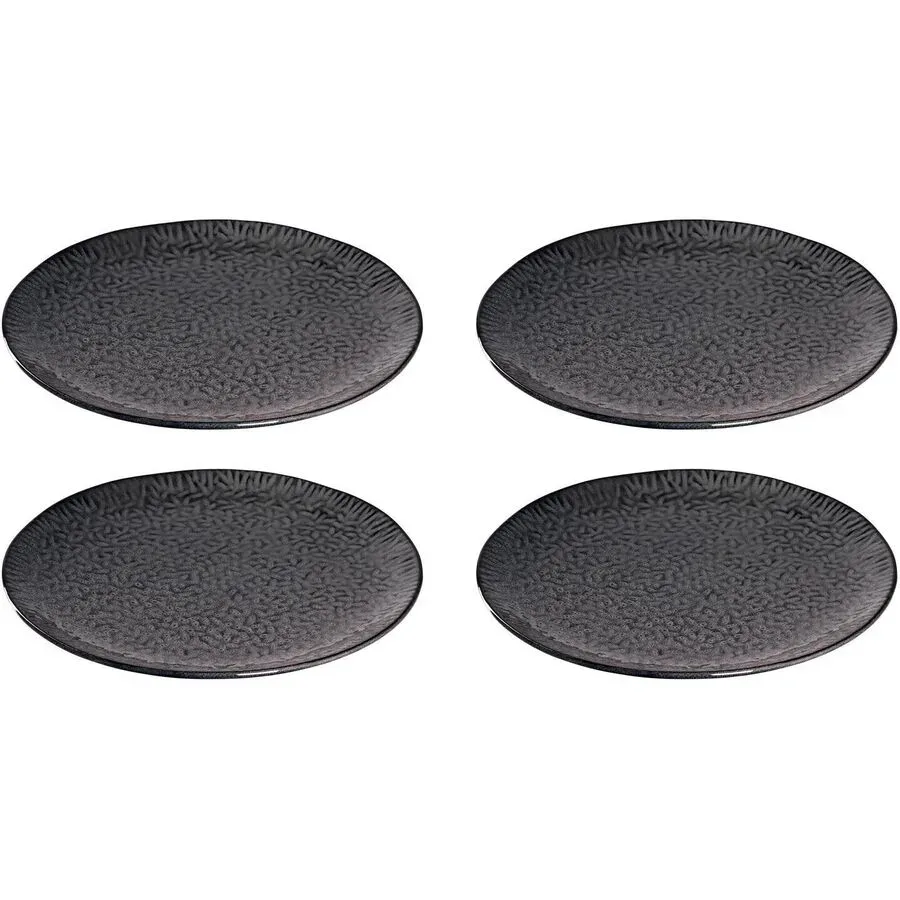 Platzteller-Set Leonardo Grau Keramik 32 cm - Farbe: anthrazit - Platzteller-Set