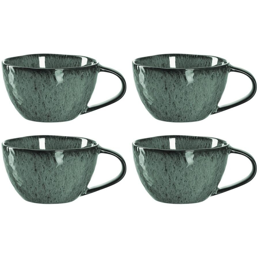 Kaffeetassen-Set Leonardo Grün Keramik 0.29 l - Kaffeetassen-Set