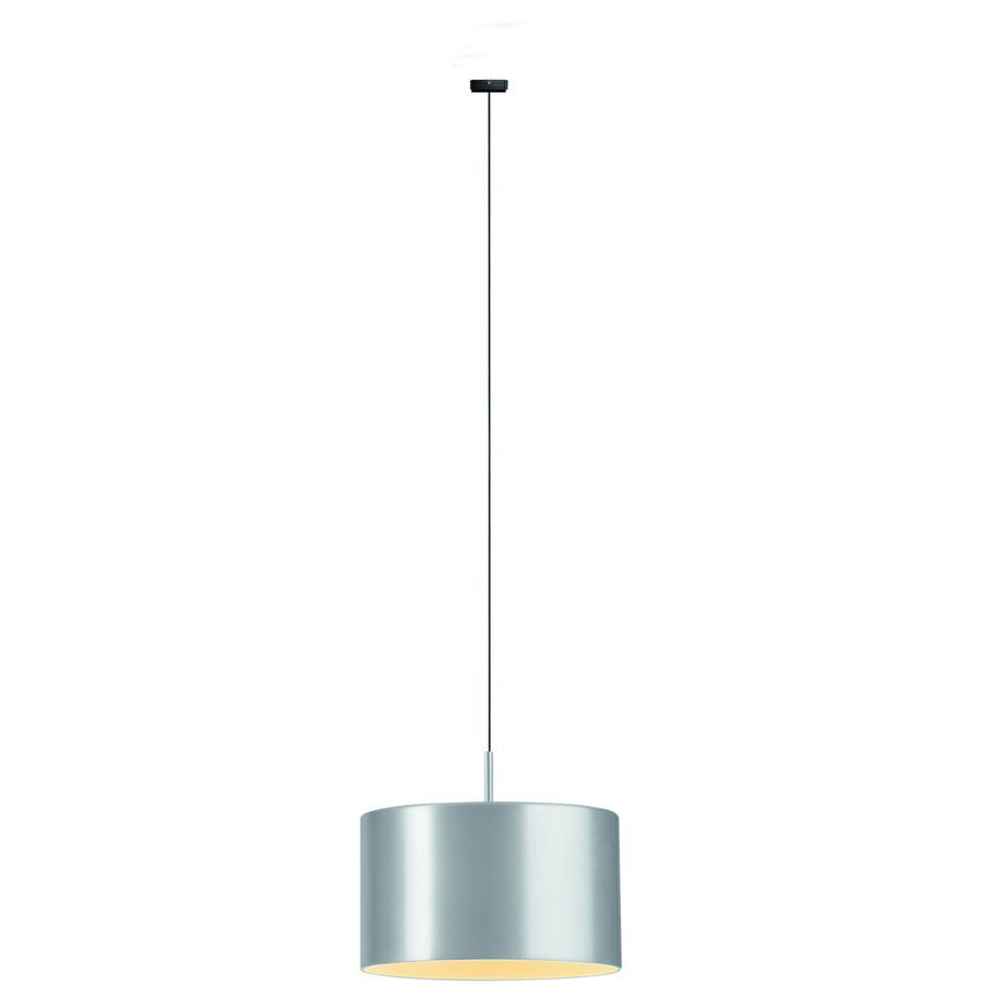 Designer-Pendellampe Bankamp Strada Pro Grand Metal aluminium matt dimmbar D 16 cm - LED - Material: Aluminium/Acryl - Designer-Pendellampe- LED