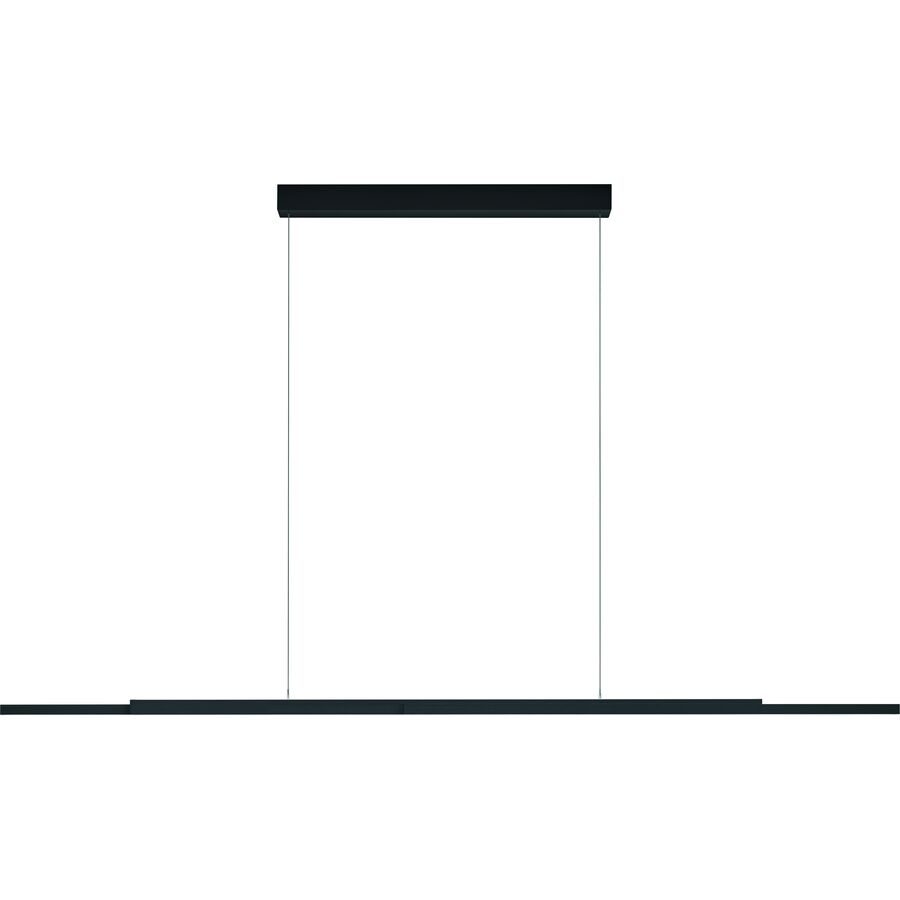 Designer-Pendellampe Bankamp Lightline IV schwarz dimmbar - LED - Material: Glas/Stahl/Aluminium - Designer-Pendellampe- LED Energiesparlampe