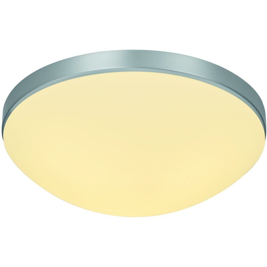 Designer-Deckenlampe Bankamp Basic E27 aluminium matt dimmbar D 40 cm - Material: Eisen/Glas - Designer-Deckenlampe