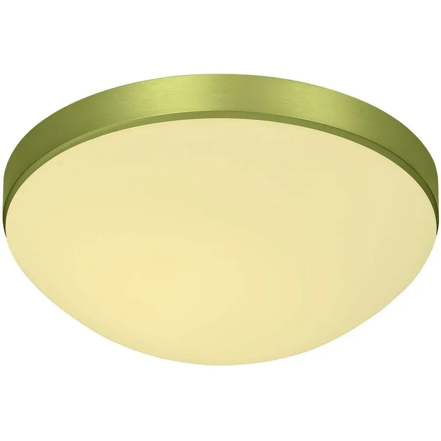 Designer-Deckenlampe Bankamp Basic E27 messingfarben dimmbar D 32 cm - Material: Eisen/Glas - Designer-Deckenlampe