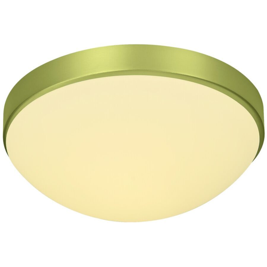 Designer-Deckenlampe Bankamp Basic E27 messingfarben dimmbar D 26 cm - Material: Eisen/Glas - Designer-Deckenlampe